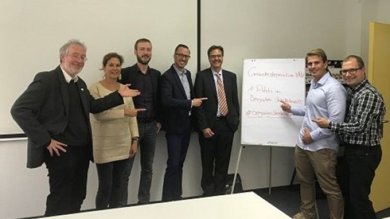 Jury des Netzwerks mit Gründer Benjamin Schmidt von „NEULAND Agronomics GmbH“